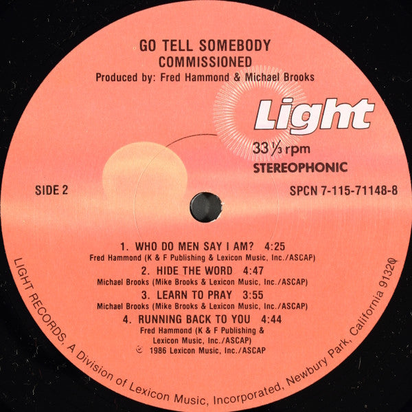 Commissioned - Go Tell Somebody