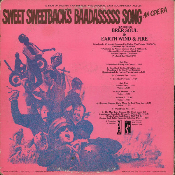 Melvin Van Peebles - Sweet Sweetback's Baadasssss Song (An Opera)