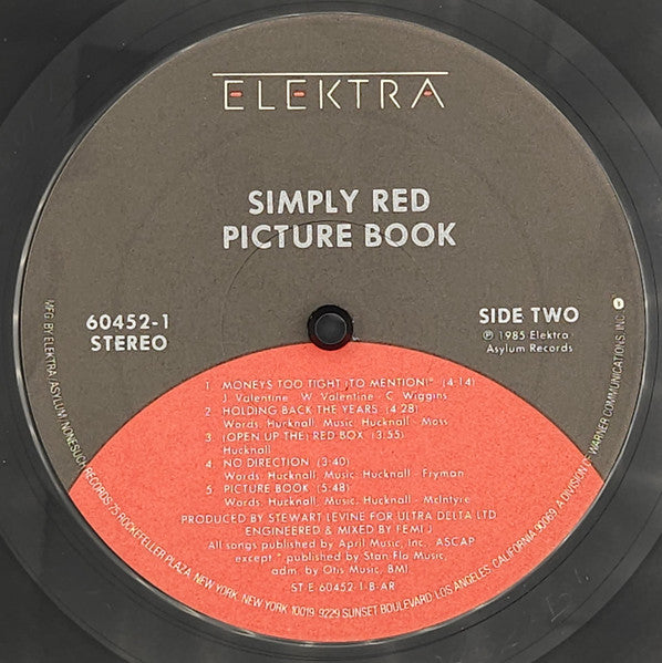 Simply Red - Picture Book
