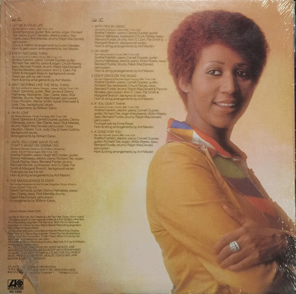 Aretha Franklin - Let Me In Your Life