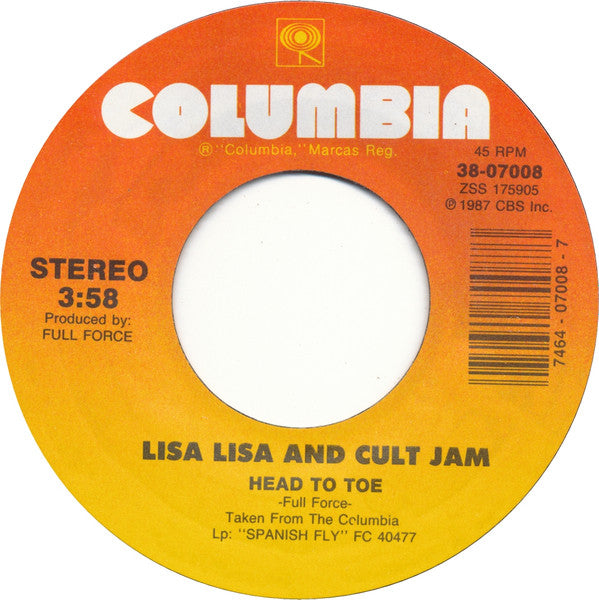 Lisa Lisa & Cult Jam - Head To Toe