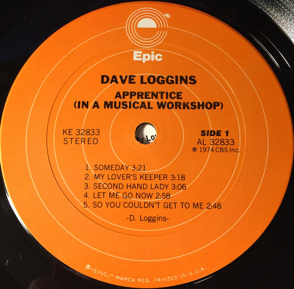 Dave Loggins - Apprentice (In A Musical Workshop)