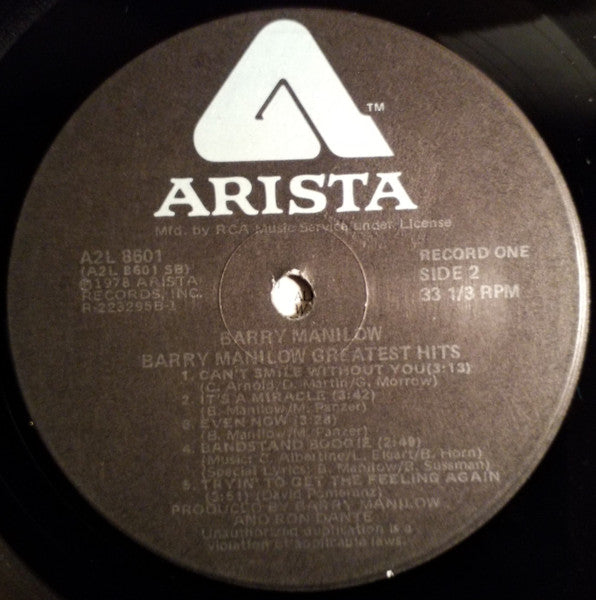 Barry Manilow - Greatest Hits