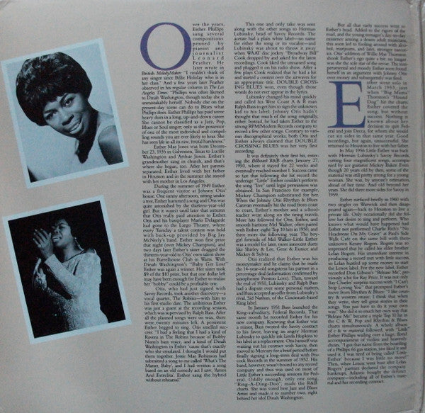 Esther Phillips - Set Me Free