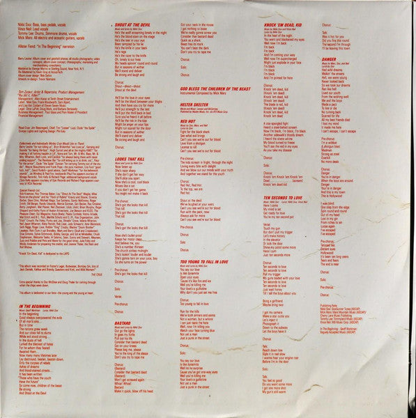 Mötley Crüe - Shout At The Devil [180g]