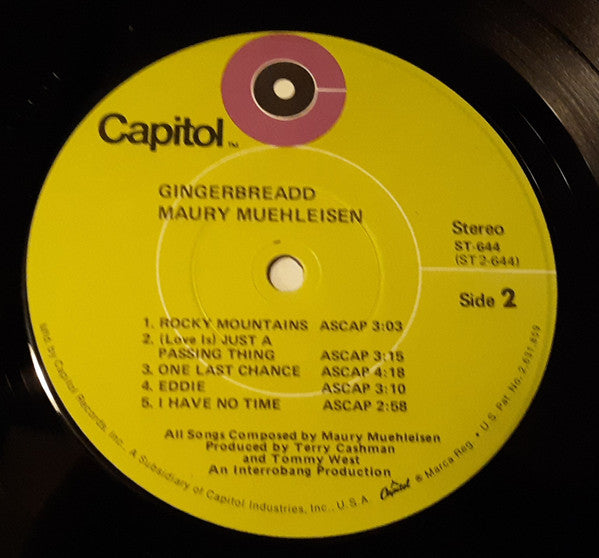 Maury Muehleisen - Gingerbreadd