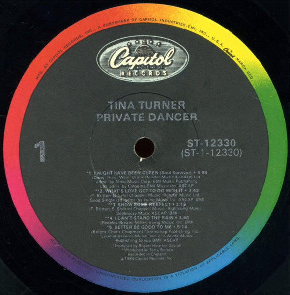 Tina Turner - Private Dancer