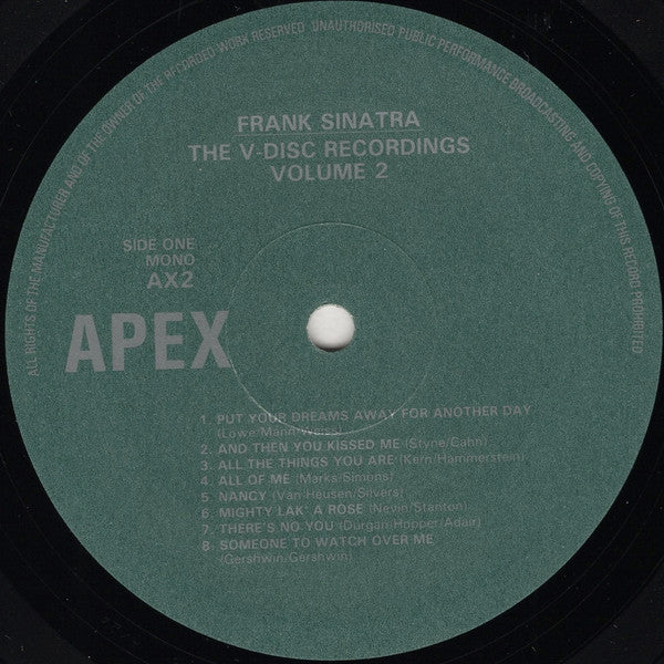 The V-Disc Recordings Volume 2