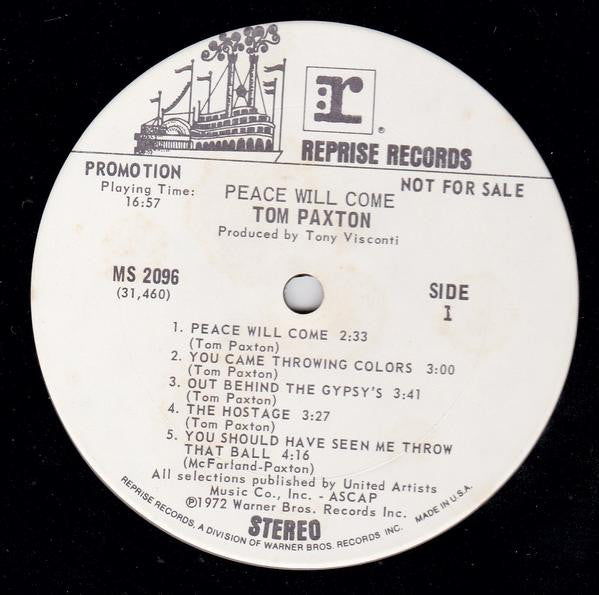 Peace Will Come