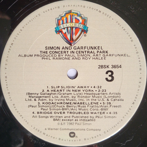 Simon & Garfunkel - The Concert In Central Park