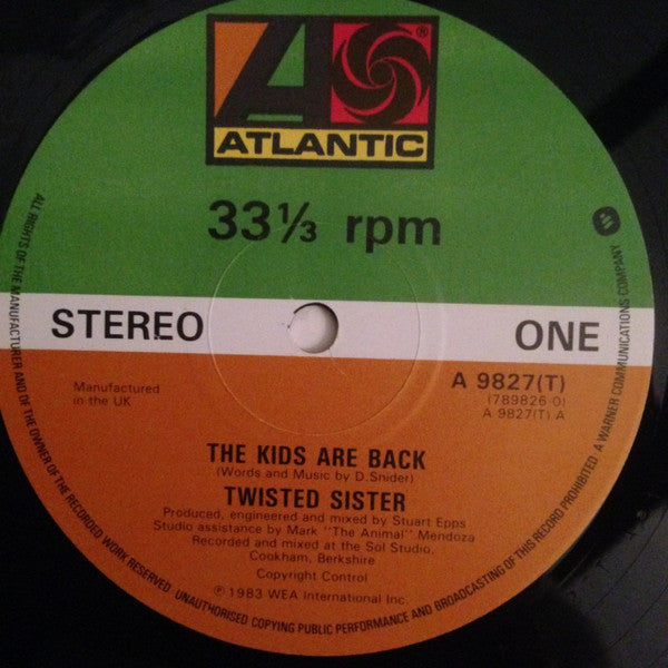 Twisted Sister - The Kids Are Back