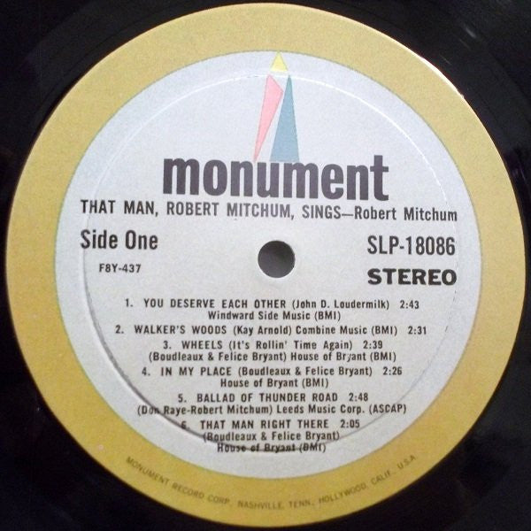 That Man Robert Mitchum...Sings