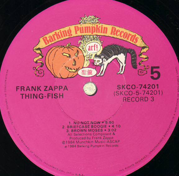 Frank Zappa - Thing-Fish