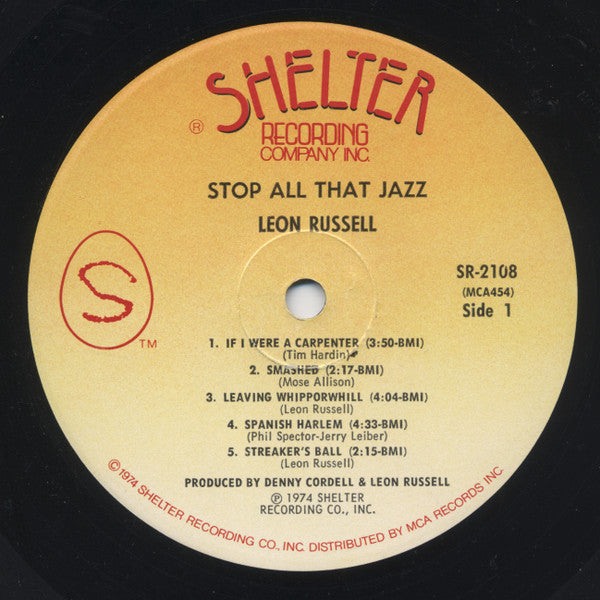 Leon Russell - Stop All That Jazz