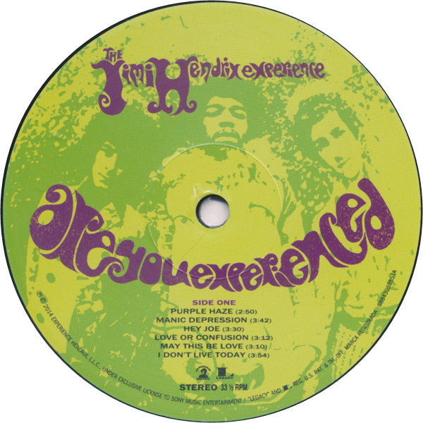 The Jimi Hendrix Experience - Are You Experienced [180g, 2014]