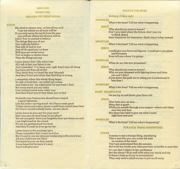 Andrew Lloyd Webber And Tim Rice - Jesus Christ Superstar - A Rock Opera