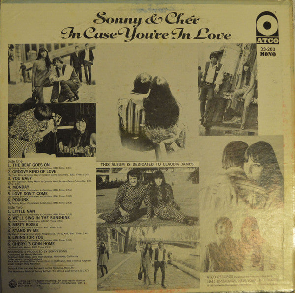 Sonny & Cher - In Case You're In Love