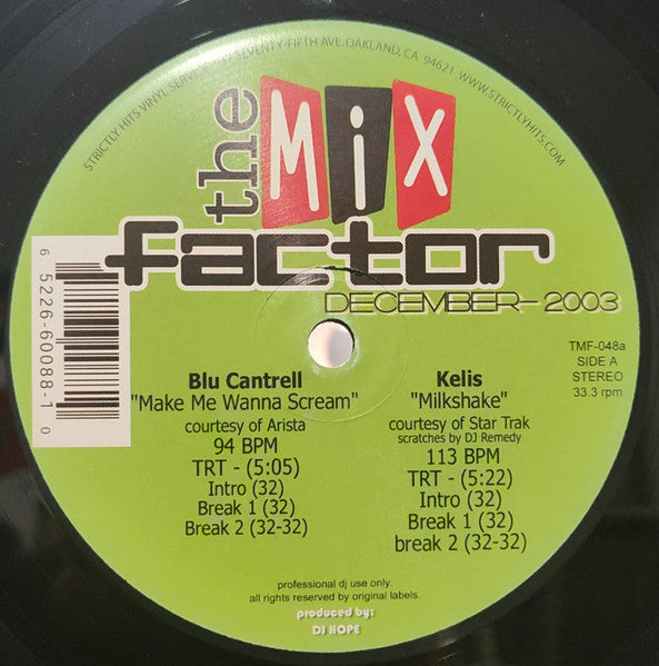 Various - The Mix Factor (December 2003)
