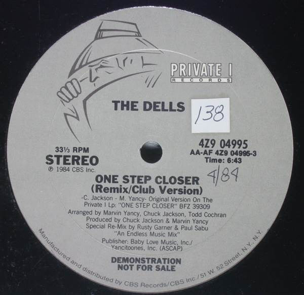 The Dells - One Step Closer