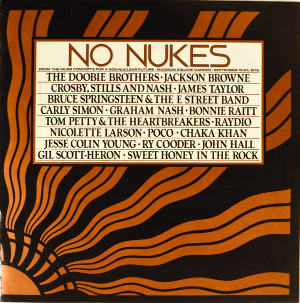 Various - No Nukes - From The Muse Concerts For A Non-Nuclear Future - Madison Square Garden - September 19-23, 1979