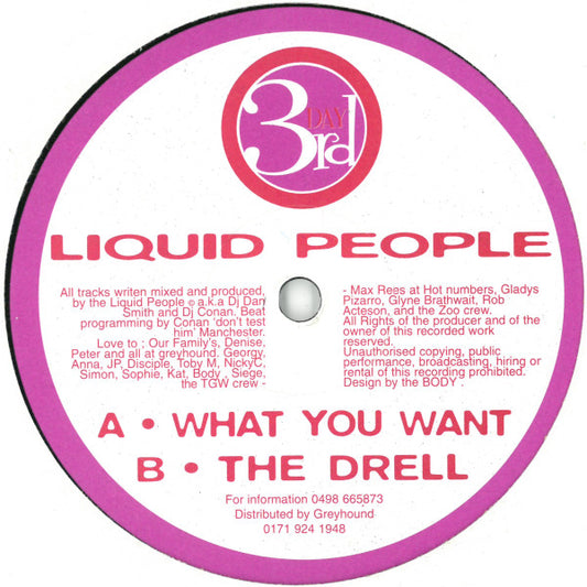 What You Want / The Drell