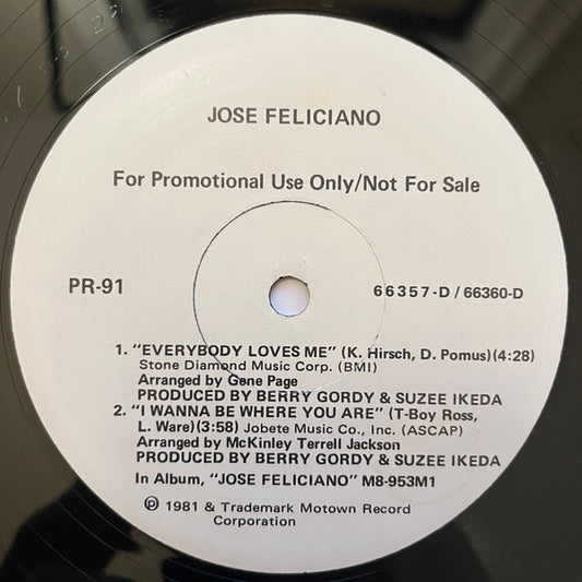 José Feliciano - LP Sampler