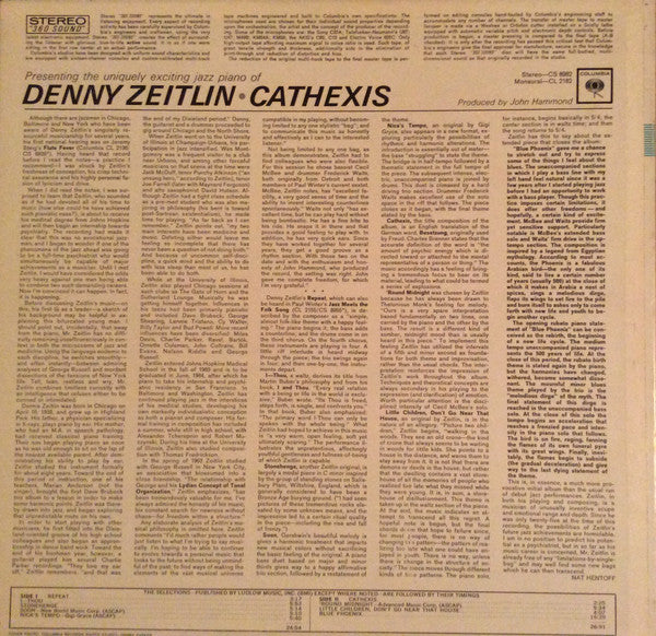 Denny Zeitlin - Cathexis