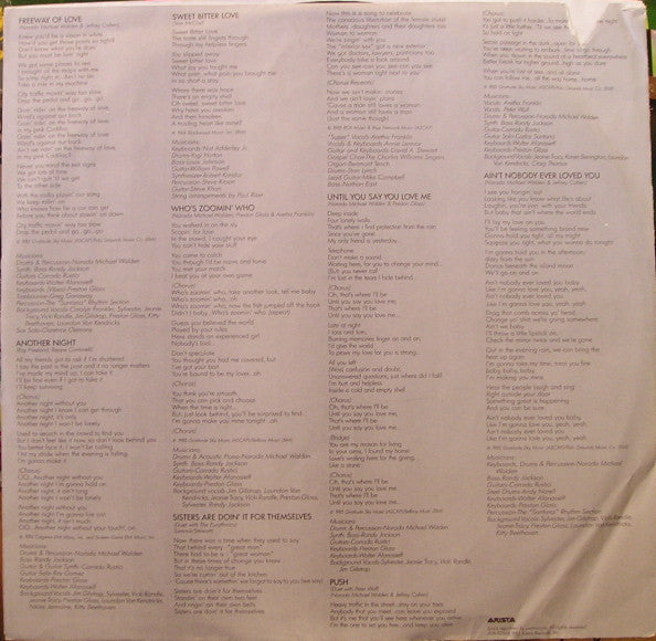 Aretha Franklin - Who's Zoomin' Who?
