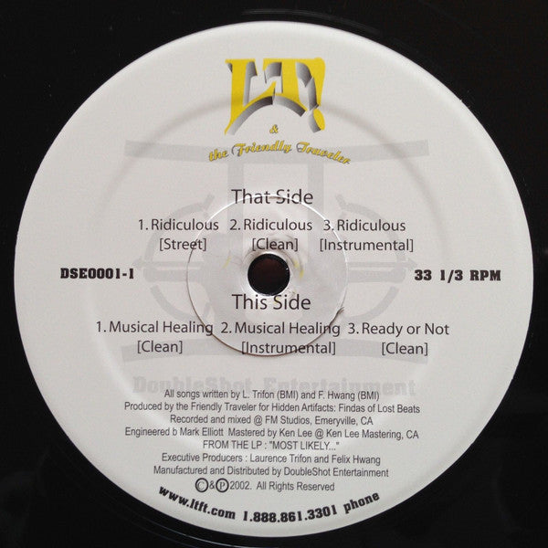 Ridiculous / Musical Healing / Ready Or Not