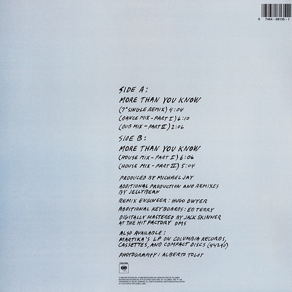 Martika - More Than You Know