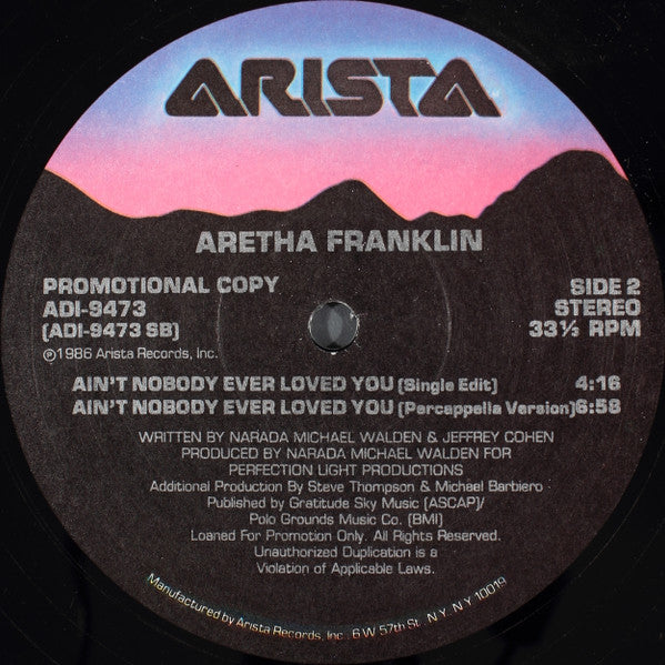 Aretha Franklin - Ain't Nobody Ever Loved You