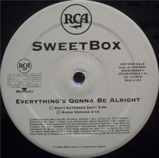 Sweetbox - Everything's Gonna Be Alright