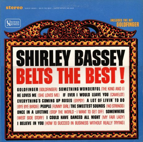 Shirley Bassey Belts The Best