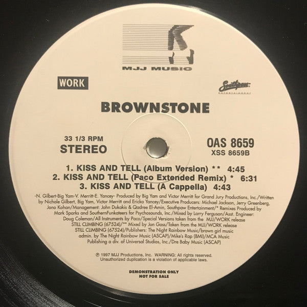 Brownstone - Kiss And Tell