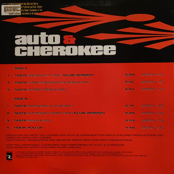 Auto & Cherokee - Taste