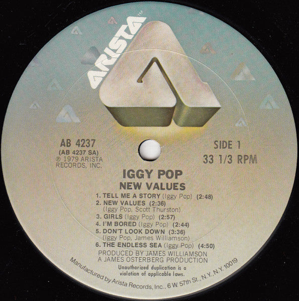 Iggy Pop - New Values