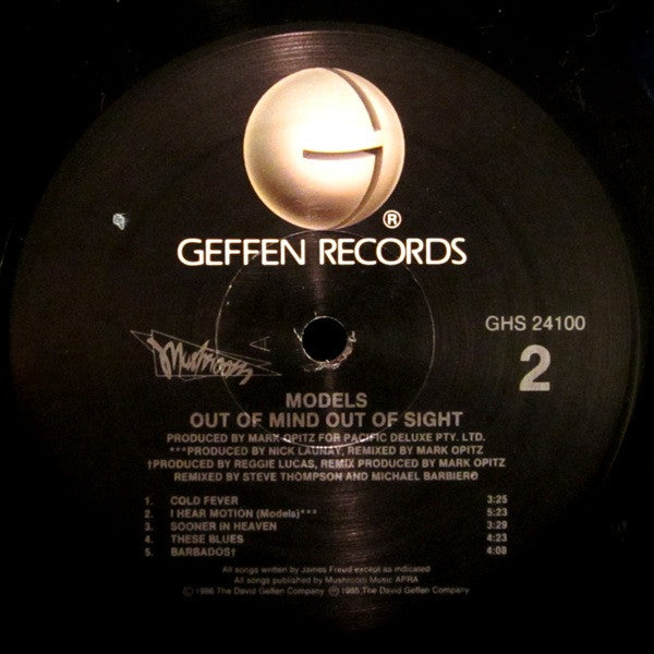 Models - Out Of Mind Out Of Sight