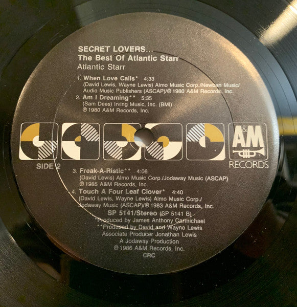 Secret Lovers...The Best Of Atlantic Starr