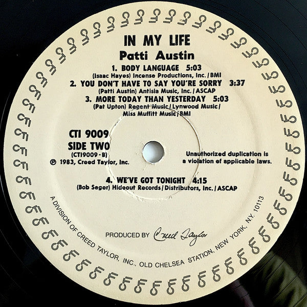Patti Austin - In My Life