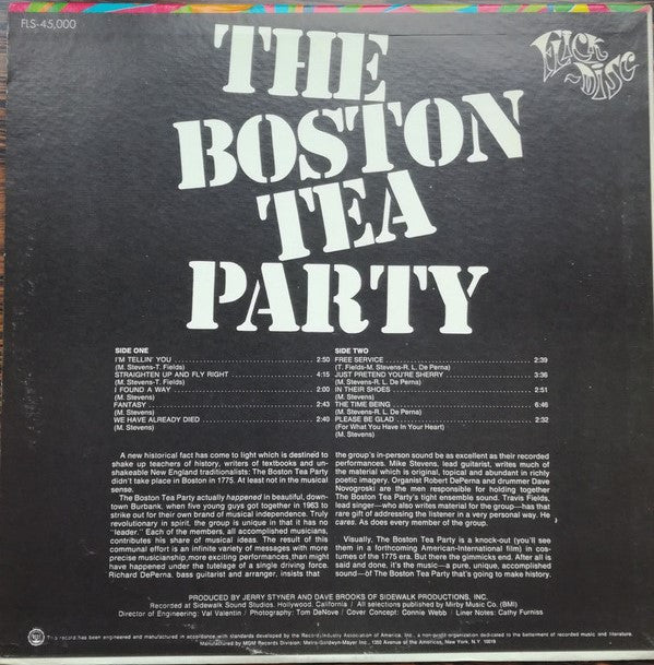 The Boston Tea Party