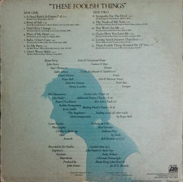 Bryan Ferry - These Foolish Things