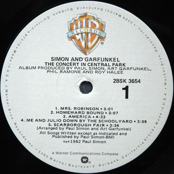 Simon & Garfunkel - The Concert In Central Park
