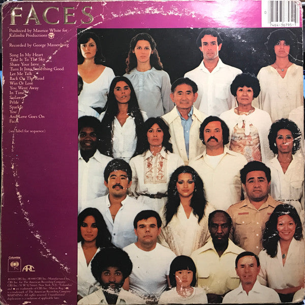 Earth, Wind & Fire - Faces