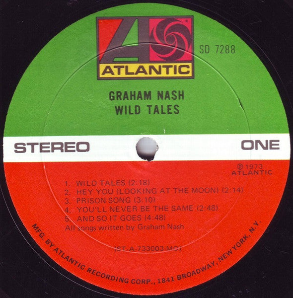 Graham Nash - Wild Tales
