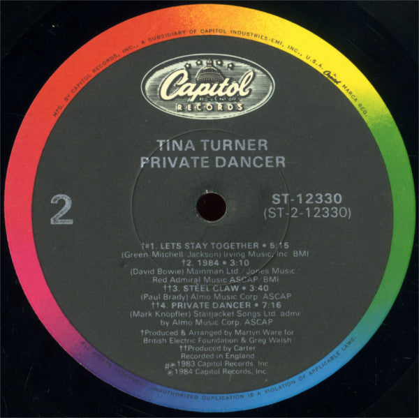 Tina Turner - Private Dancer