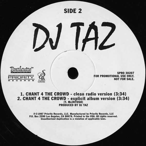 DJ Taz (3) - Move Your Rump