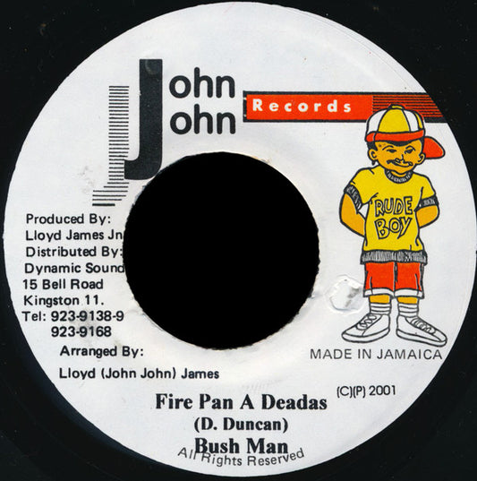 Bushman (3) - Fire Pan A Deadas