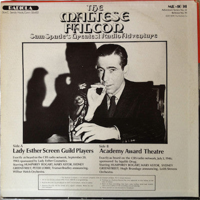Various - The Maltese Falcon (Sam Spade's Greatest Radio Adventure)