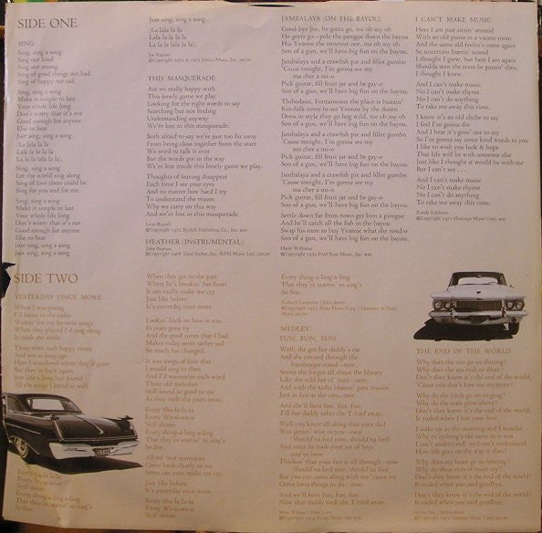 Carpenters - Now & Then