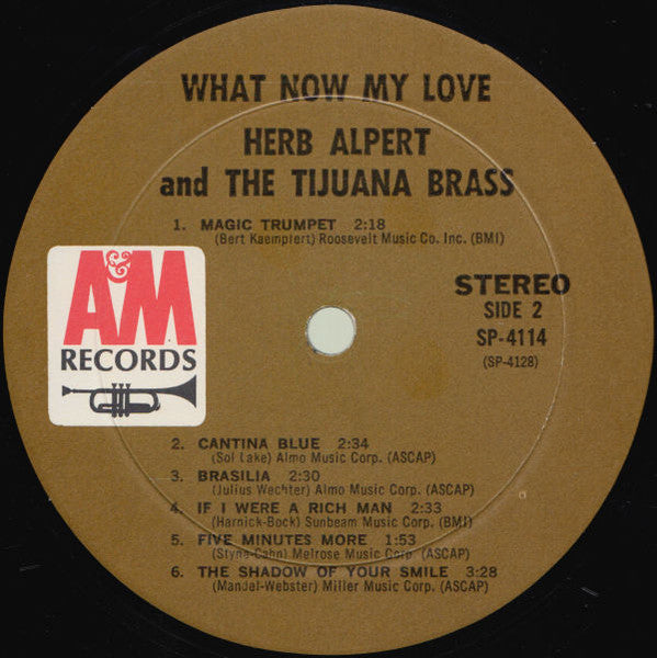 Herb Alpert & The Tijuana Brass - What Now My Love